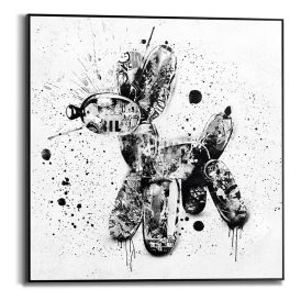 Sisustustaulu Reinders Slim Frame Streetart Dog 50 x 50 cm