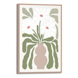 Sisustustaulu Reinders Slim Frame Abstract Flowers 20 x 30 cm