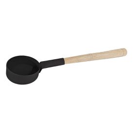 Löylykauha Saunia musta/puu 47 cm