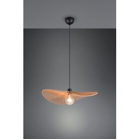 Riippuvalaisin Trio Laurine mattamusta/ruskea Ø 58 cm