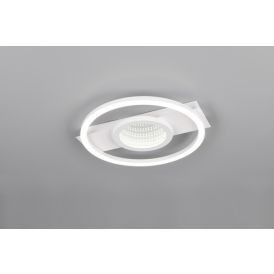 LED-kattovalaisin Trio Wheeler mattavalkoinen Ø 33 cm