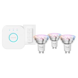 Aloituspakkaus Philips Hue White and Color GU10 3 kpl/pkt