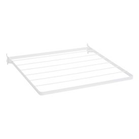 Taitettava kuivausteline Elfa Classic valkoinen 607 x 602 x 73 mm