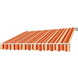Nivelmarkiisi SunFun Punainen/keltainen 4 x 2,5 m