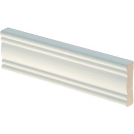 Peitelista Maler Aura 12 x 42 x 2200 mm mänty sormijatkettu valkoinen