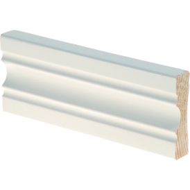 Peitelista Maler Aura 16 x 56 x 2200 mm mänty sormijatkettu valkoinen