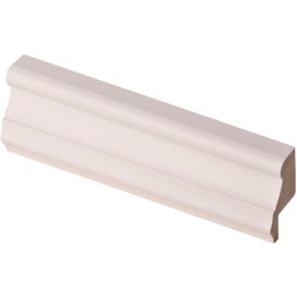 Puolipaneelilista Maler 23 x 40 x 2700 mm mänty valkoinen
