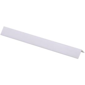 Kulmalista Maler 15 x 15 x 2700 mm PVC harmaa
