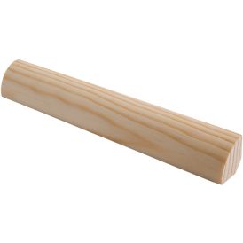 Hobbylista Maler neljännespyöreä mänty puuvalmis 18 x 18 x 1000 mm