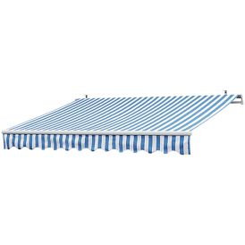 Nivelmarkiisi SunFun Sininen/valkoinen 4 x 2,5 m