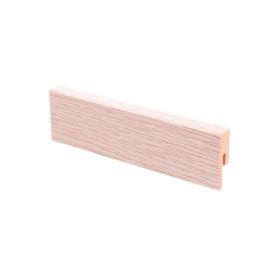 Jalkalista Maler R2 12 x 42 x 2750 mm MDF Valkolakattu Tammi