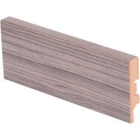 Jalkalista Maler R2 12 x 58 x 2750 mm MDF Harmaa Tammi