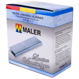 Hakasnaulaimen U-niitit Maler sinkitty 5000 kpl