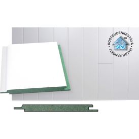 MDF-kattopaneeli Maler Spa STP-5 valkoinen 10 x 120 x 2070 mm