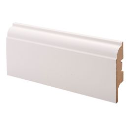 Jalkalista Maler Koski 15 x 65 x 2750 mm MDF Valkoinen