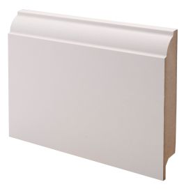Jalkalista Maler Koski 19 x 113 x 2750 mm MDF Valkoinen