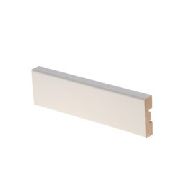 Peitelista Maler 12 x 42 x 2200 mm MDF puolikiiltävä valkoinen