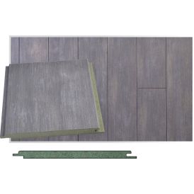 Sisustuspaneeli Maler SPA Tunne harmaa STP-0 10 x 160 x 2070 mm
