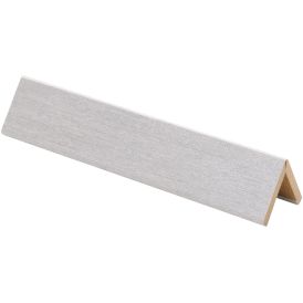 Taitelista Maler ART 4 x 30 x 30 x 2750 mm MDF metalli hopea