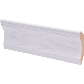 Kattolista Maler Aura 42 x 42 x 2750 mm MDF valkosaarni