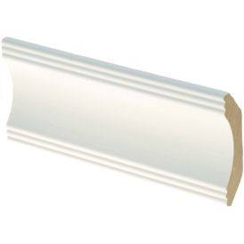 Kattolista Maler Aura MDF 42 x 42 x 2750 mm Puolikiiltävä valkoinen