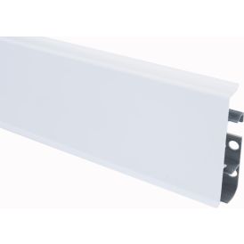 Jalkalista Maler PVC Valkoinen 22 x 75 x 2500 mm