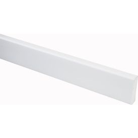 Peitelista Maler PVC Valkoinen 10 x 32 x 2200 mm