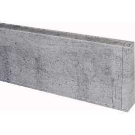 Jalkalistan päätykappale Maler PVC Harmaa Tammi Oikea 22 x 75 mm