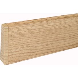 Jalkalistan päätykappale Maler PVC Tammi Vasen 22 x 75 mm