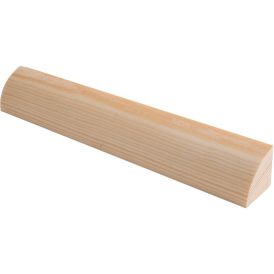 Hobbylista Maler neljännespyöreä mänty puuvalmis 21 x 21 x 2400 mm