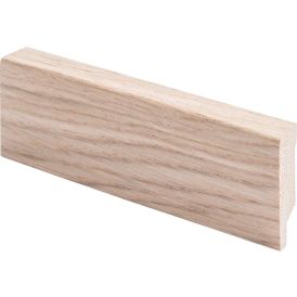 Jalkalista Maler 16 x 42 x 2700 mm Viilu Tammi Puuvalmis