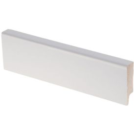 Jalkalista Maler ART AAVA 12 x 42 x 2700 mm Pinnoitettu Mänty Valkoinen
