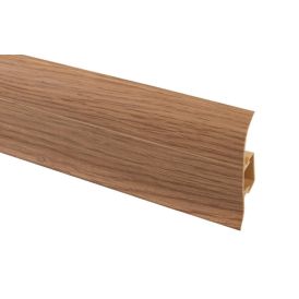 Jalkalista Maler PVC tammi 22 x 60 x 2500 mm
