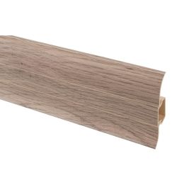 Jalkalista Maler PVC vaalea tammi 22 x 60 x 2500 mm