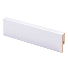 Jalkalista Maler R2 12 x 42 x 2750 mm MDF Puhdas valkoinen