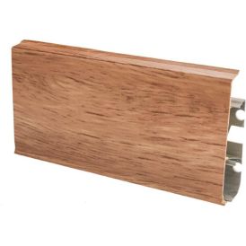 Jalkalista Maler PVC Celtic Oak 22 x 75 x 2500 mm