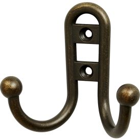 Vaatekoukku Habo 1033 Antiikkiruskea