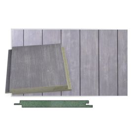 Sisustuspaneeli Maler SPA MDF STS-5 Tunne Harmaa 12 x 120 x 2400 mm