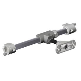 Ikkunanaukipitolaite Abloy WF250 valkoinen 59-138 mm