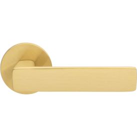 Ulko-ovenpainike Abloy Forum 4/007 Harjattu Messinki