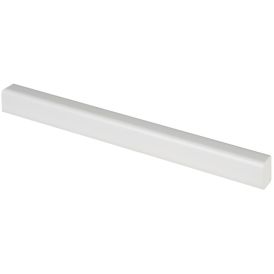 Lasilista Maler PVC valkoinen 8 x 13 x 2100 cm