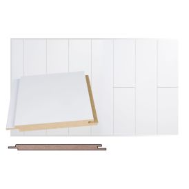Kattopaneeli Maler SPA E0 MDF STS-5 Valkoinen 12 x 120 x 2400 mm