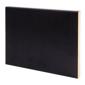 Peitelista Maler MDF mel musta 12 x 120 x 2200 mm