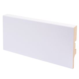 Jalkalista Maler Aava R2 MDF mel puhdas valkoinen 12 x 70 x 2750 mm