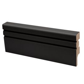 Jalkalista Maler Jana  15 x 58 x 2750 mm MDF Musta