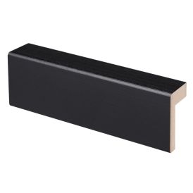 Reunalista Maler Aava MDF mel musta 21 x 42/13 x 2200 mm