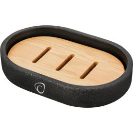 Saippuakuppi Camargue Vero Bambu/Antrasiitti 12 x 8 cm