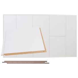 Sisustuspaneeli Maler MDF E0 STS-5 Mel Lumi 10 x 160 x 2070 mm