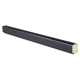 Varjolista Maler Aava MDF mel musta 16 x 19 x 2750 mm