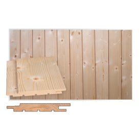 Kattopaneeli STS-5 TK kuusi puuvalmis 14 x 95 mm, eri pituuksia